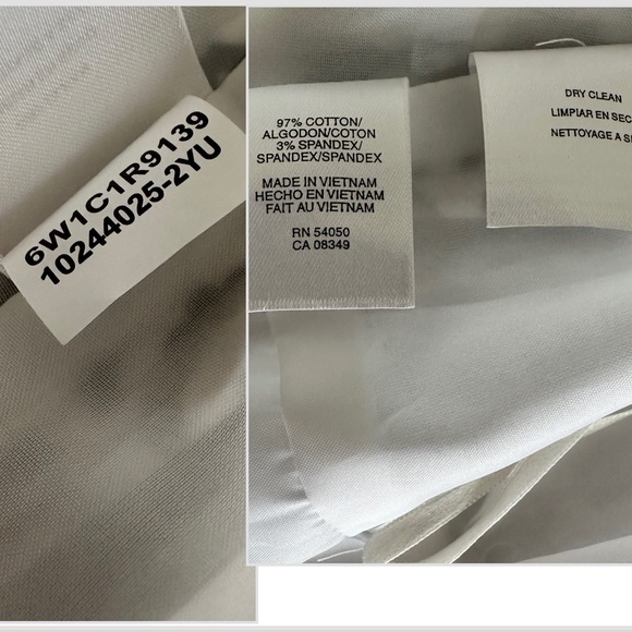 Nine West Sleeveless Dress Black and White Pattern  Women’s Size 2 NWT - Picture 5 of 16